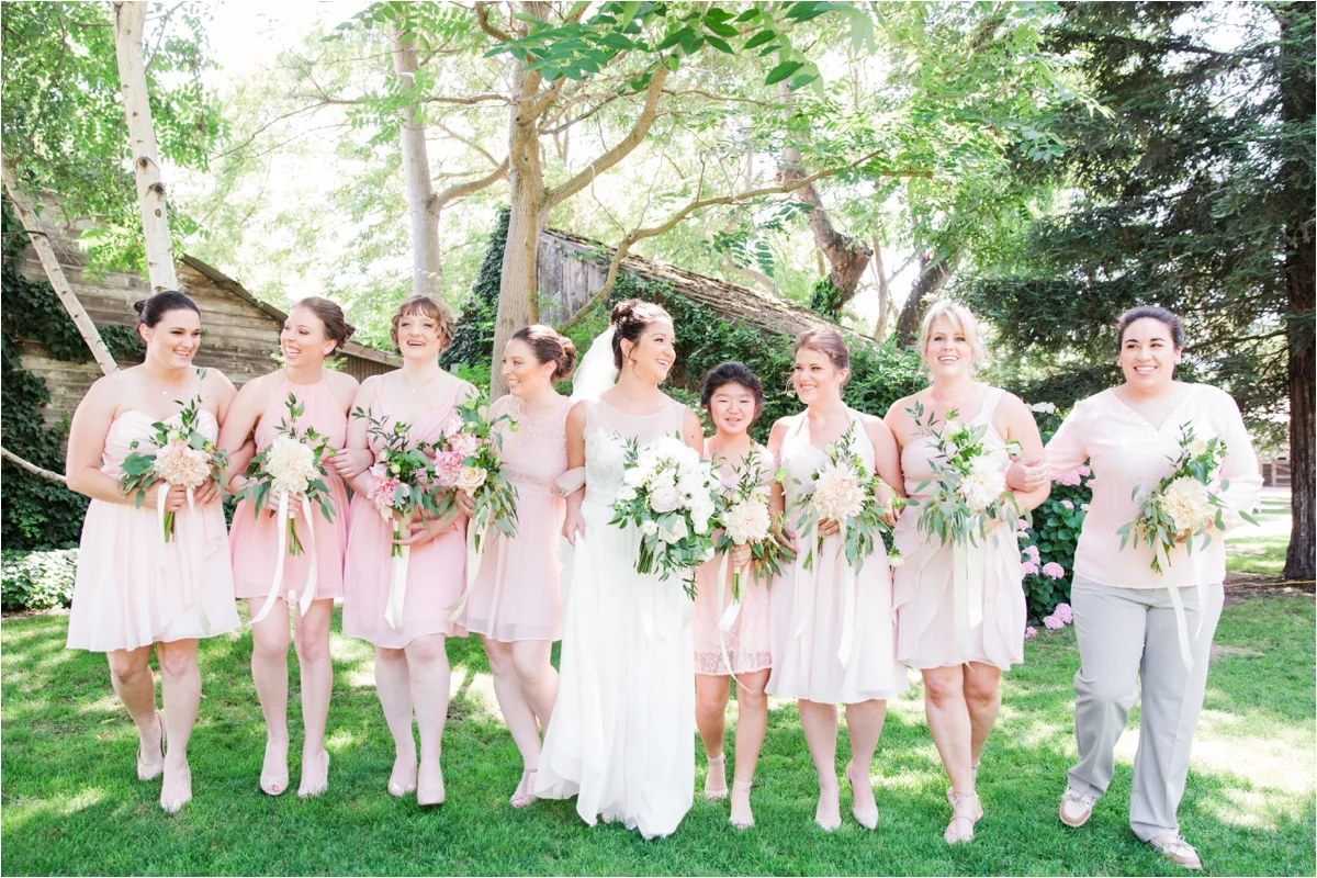 Wedding photos at Pageo Lavender Farm in Turlock, CA. Photos by Briana Calderon Photography based in the San Francisco Bay Area in California.