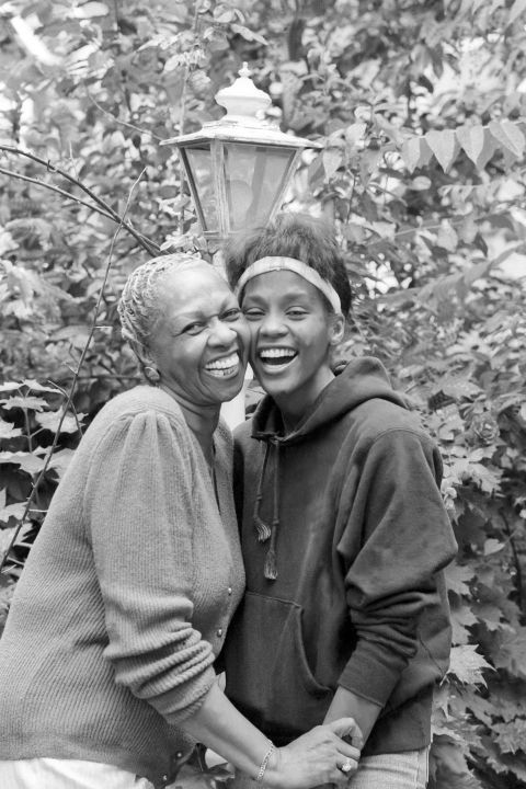 Mother and Daughter In Happier Times While Only Grandma Remains.