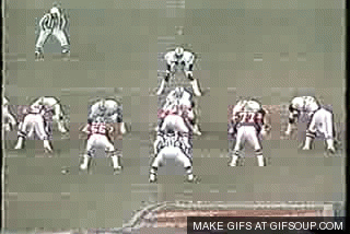 Doing The Broncos D (including the great Steve Atwater) Like An NES Tecmo Football game.