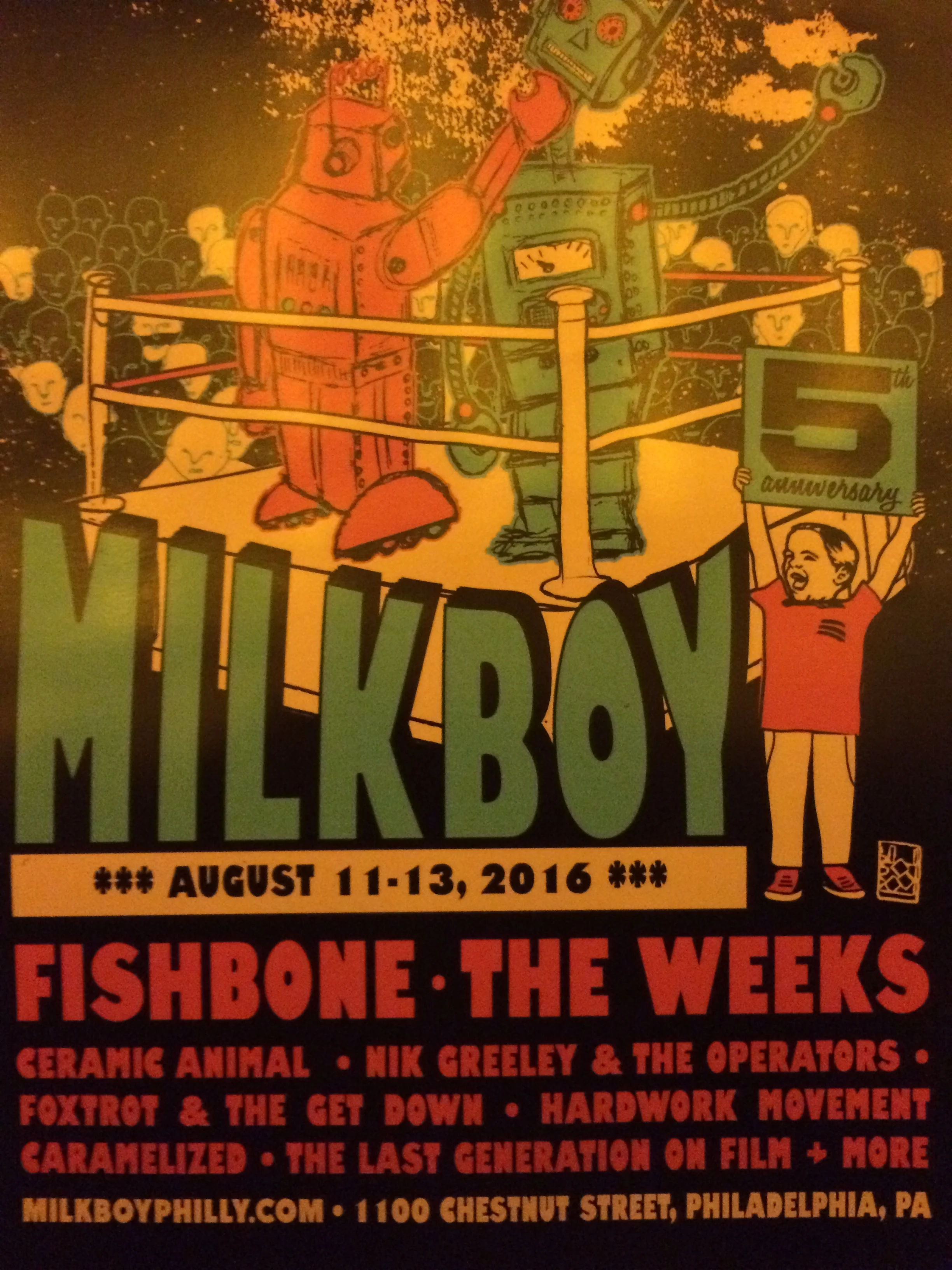 Story Time With Bomb Volume 10...A Fish(boned) Tale Of Two Cities, Part 1: Red, Hot & Silly in Philly