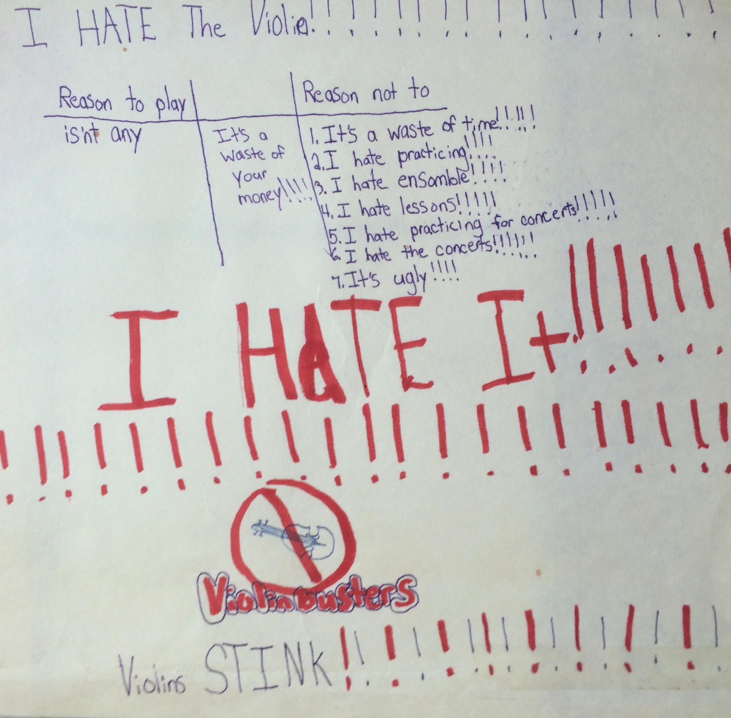 The Big, Dramatic Sendoff Letter aka "It's A Thin Line Between Love & Hate"