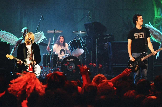 The Jacked: Drummer Dave Grohl’s old band on “ Scentless Apprentice ” The Jacker: Singer/Guitarist Dave Grohl’s next band on “ My Hero ”