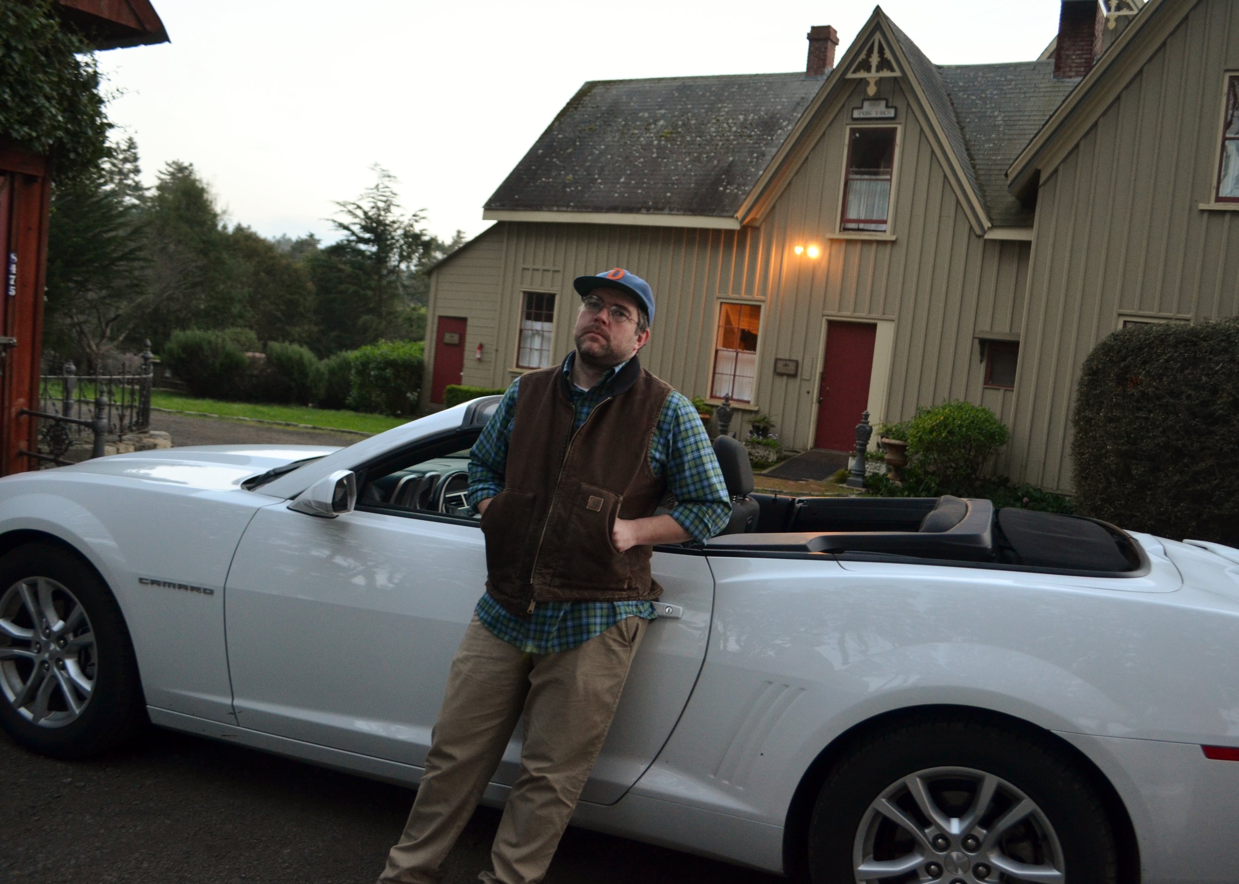 WITH WHITE LIGHTNING THE DAY AFTER JUSTIN & ASHLEY REEB GOT HITCHED.