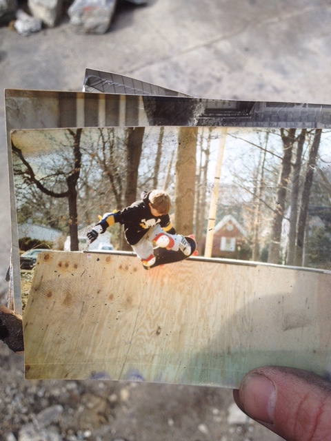 John Lacy: Here is an old classic from him on my text that I still keep...it was one of only a dozen left after his apartment fire....he was a good little ripper... P.S. That's his thumb. So funny how into it he was...