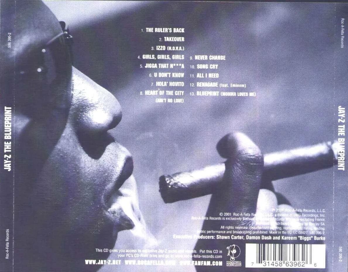 2001 Jay-Z “Breathe Easy (Lyrical Exercise)” The fall of 2001 was a traumatic season in New York City for obvious reasons. Notable New Yorker and arguably the greatest rapper of all-time Jay-Z, dropped The Blueprint on the very same day the World Trade Center’s towers did. That album’s now-classic-material provided at least some small musical refuge for the city to take in, while still choking back dust from the debris at Ground Zero. The album released on 9/11/01’s track listing only contained, in retrospect somewhat ominously, thirteen tracks. Yet buried underneath the aural rumble created by those thirteen, after almost thirty seconds of silence following the album’s title-track coda “Blueprint (Momma Loves Me)”, back comes Jigga with an ode to microphone calisthenics to remind the competition that it’s a marathon not a sprint.