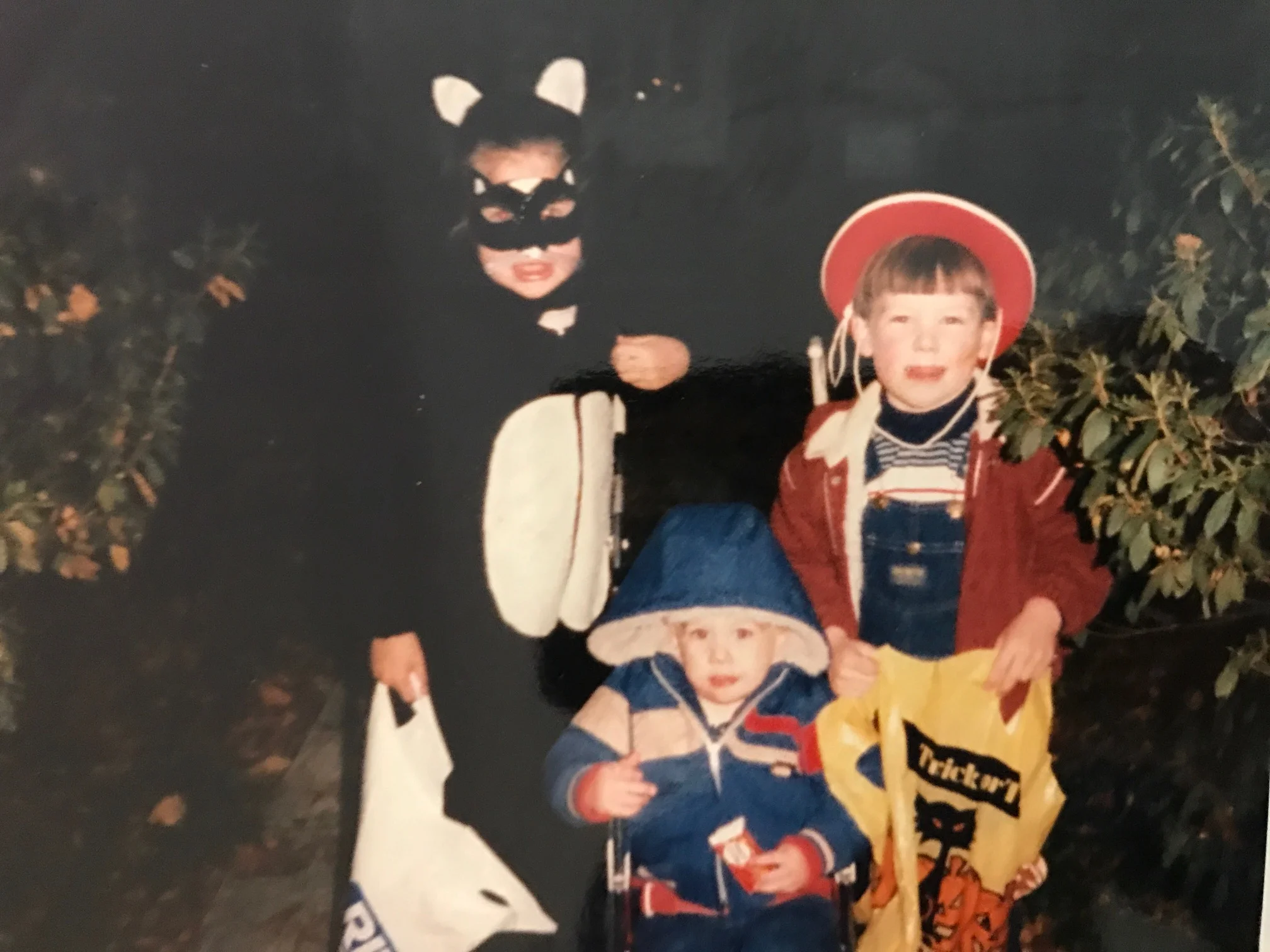 Little Sister with a couple of her younger cousins, Michael & Brian