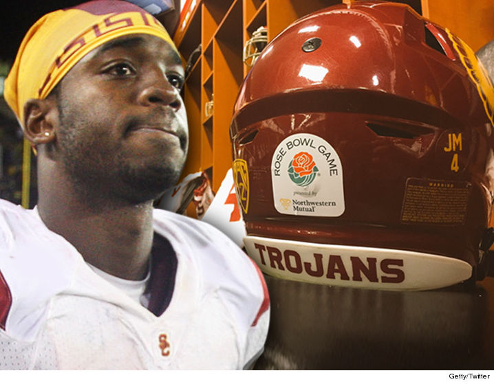 January 2nd Edit: It was nice to see the Trojans dedicate the 2017 Rose Bowl to Joe McKnight and take the field with his name and number on their helmets. It felt especially fitting since the 2009 Rose was probably Joe's biggest coming-out party on a national stage as a freshman, with 200+ all-purpose yards. Current star Trojan tailback Ronald Jones, until tonight #25 in your program, wore Joe's #4 in tribute. SC pulled out a miraculous 52-49 victory with a field goal as time expired, after being down by two touchdowns in the last five minutes.