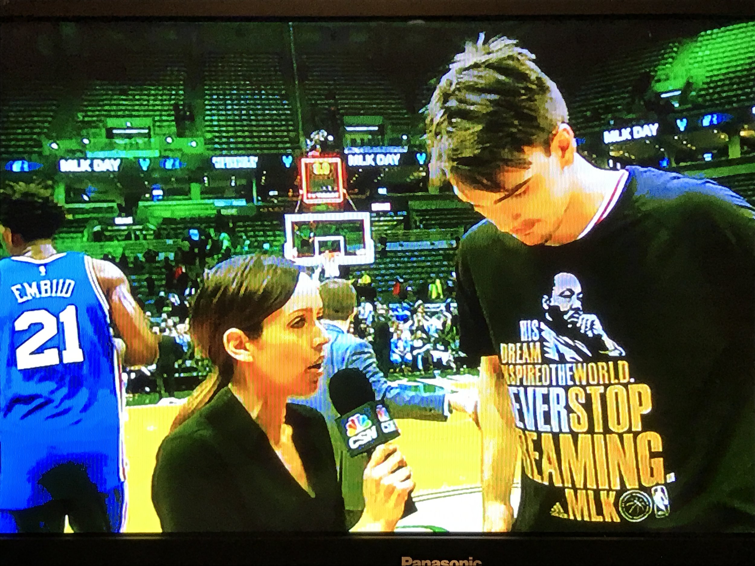 "Trust The Friendship", said Super Dario, "we're a little beyond just the process now", before adding, "Joel Embiid deserves to be an All-Star, he's probably the best big man in the league".