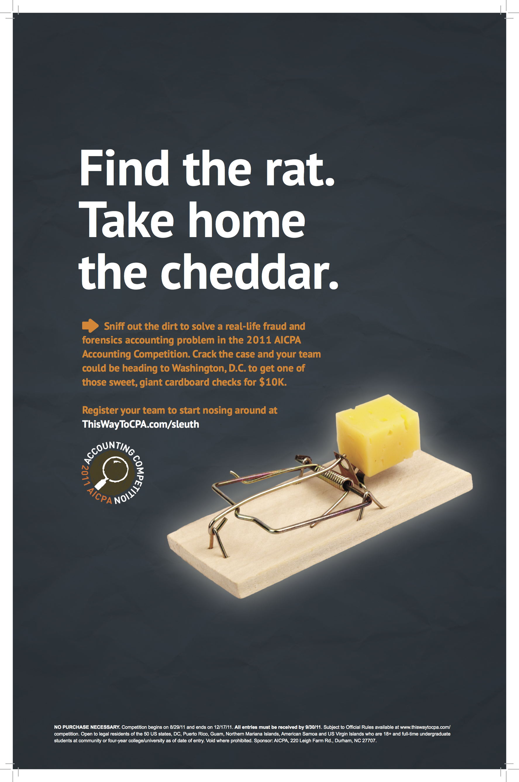 2011 AICPA Accounting Competition: Poster