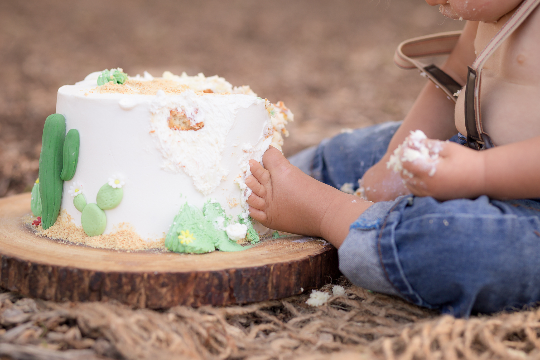 Cactus Cowboy Southwestern Cake Smash- Oh My Goddard Photography - San Diego Oceanside Cake Smash Photographer-22.jpg