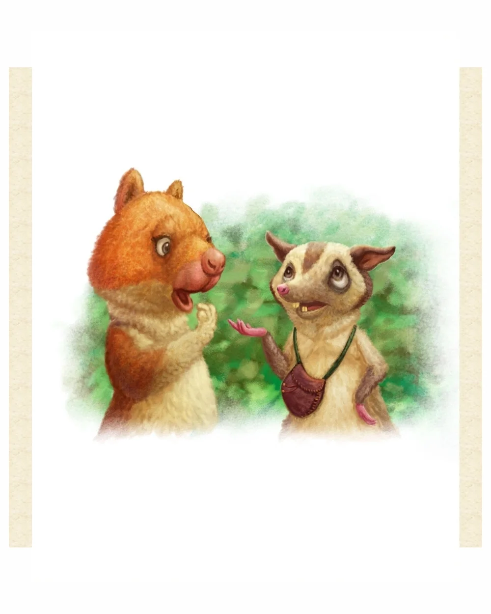 Melodee hears shocking news from Swando the Sugar Glider