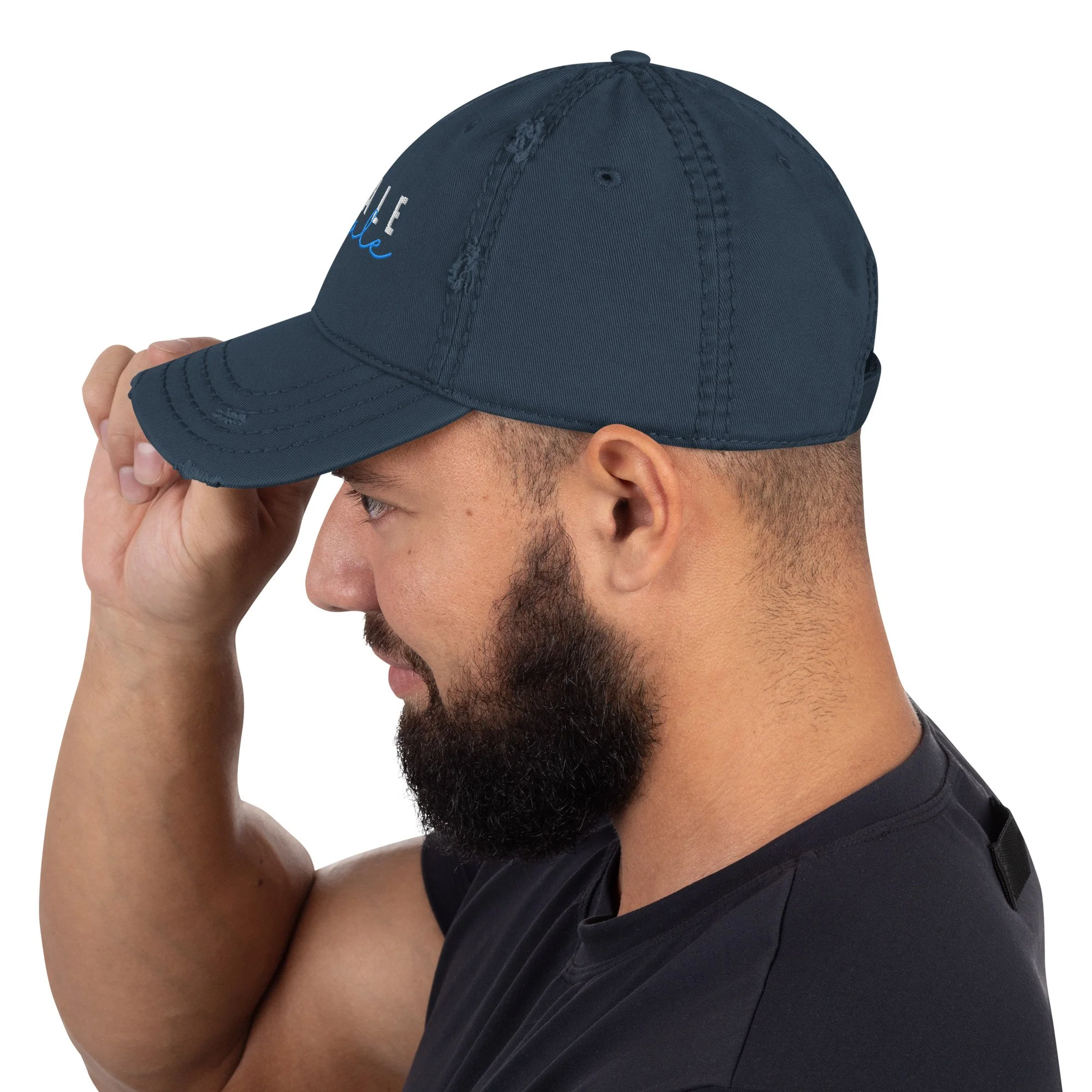 distressed-dad-hat-navy-left-side-69850f6ab69cb.jpg