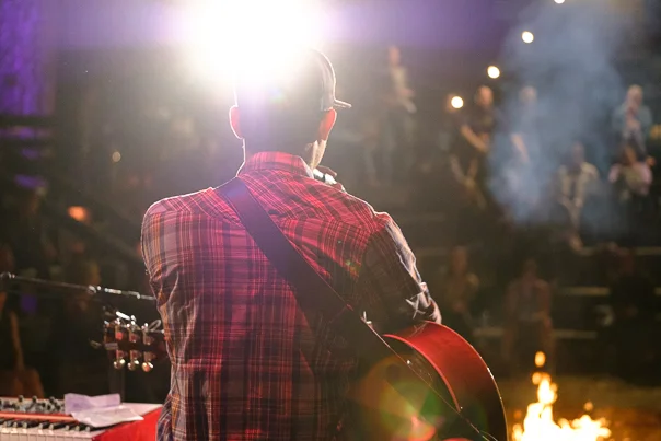 Kevin So at Gold Campfire Stage