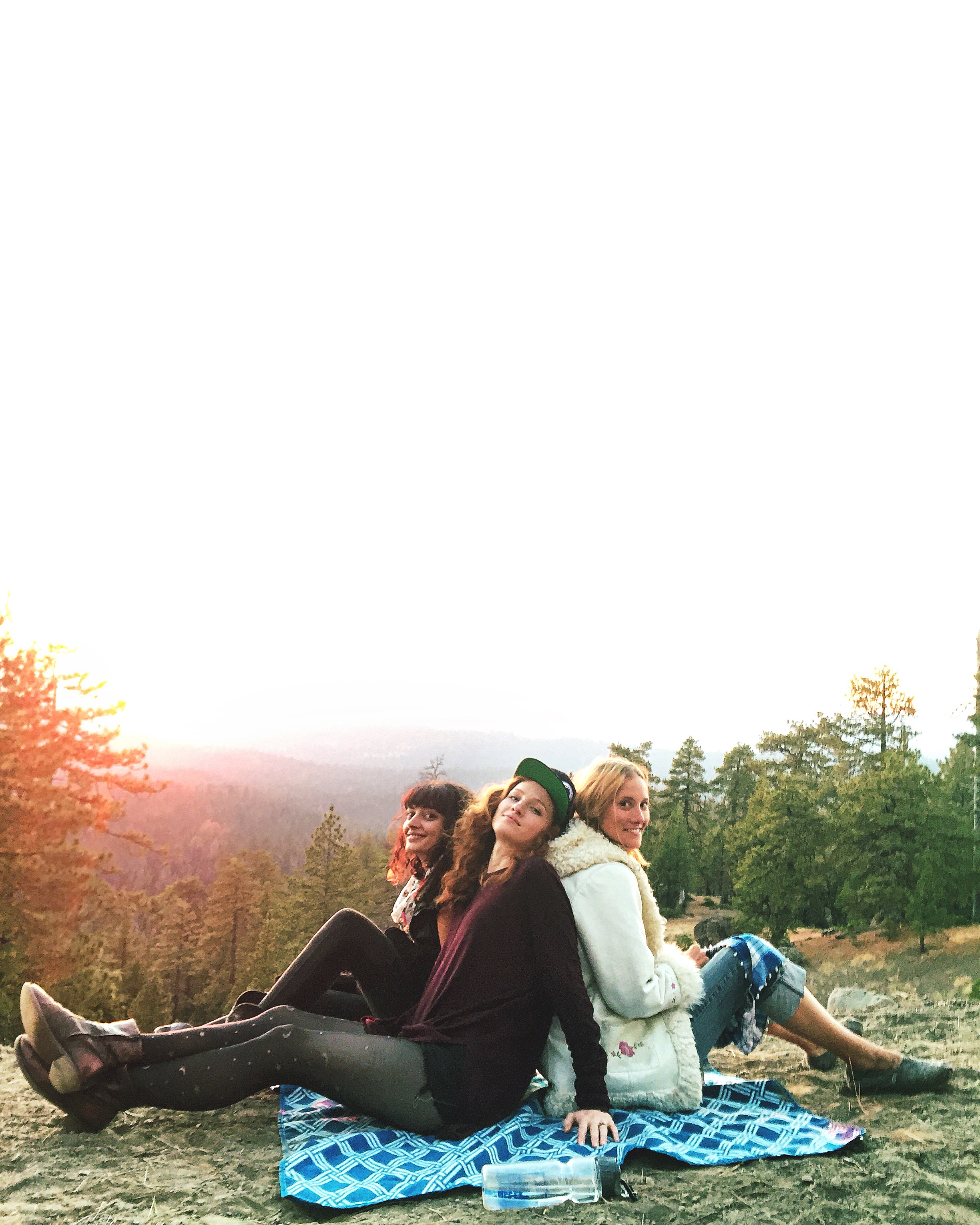 MENNA, April & Mouse Enjoying a Therapy Sunset