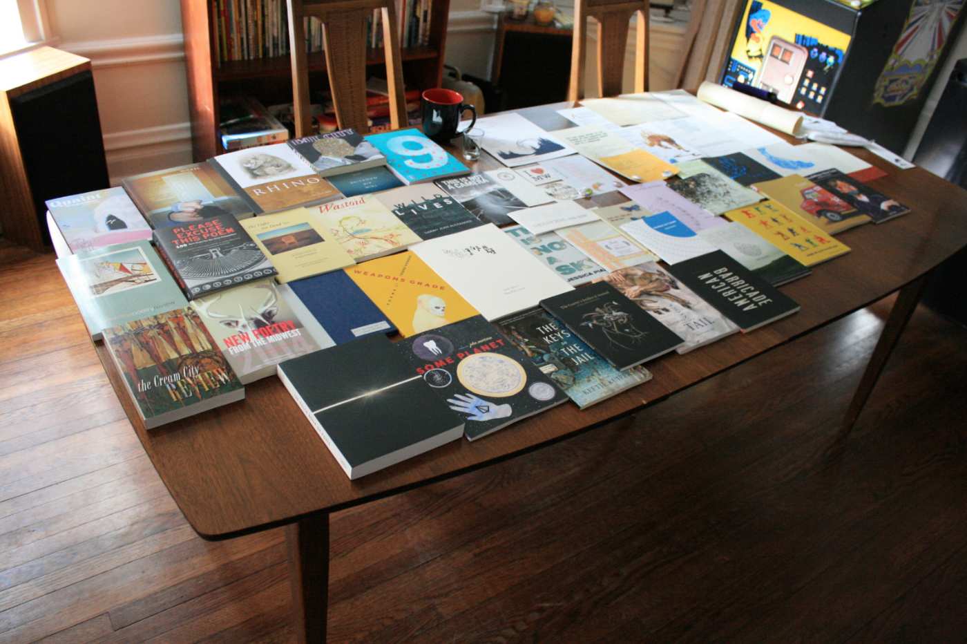 Our backs and table legs are still hurting from last year's haul, anyway.