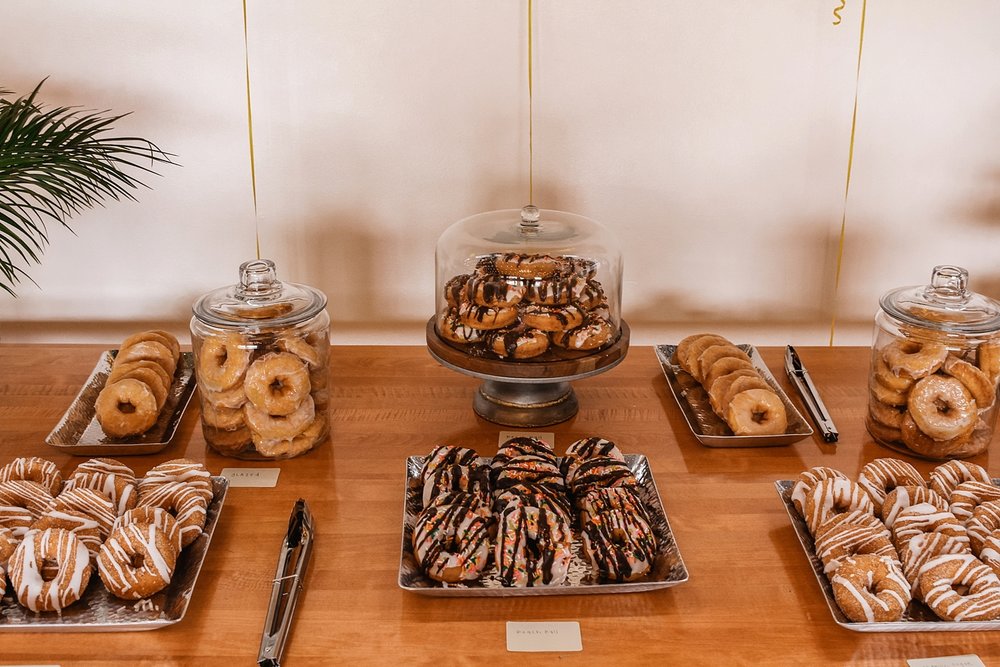  There’s nothing better than a donut bar! 