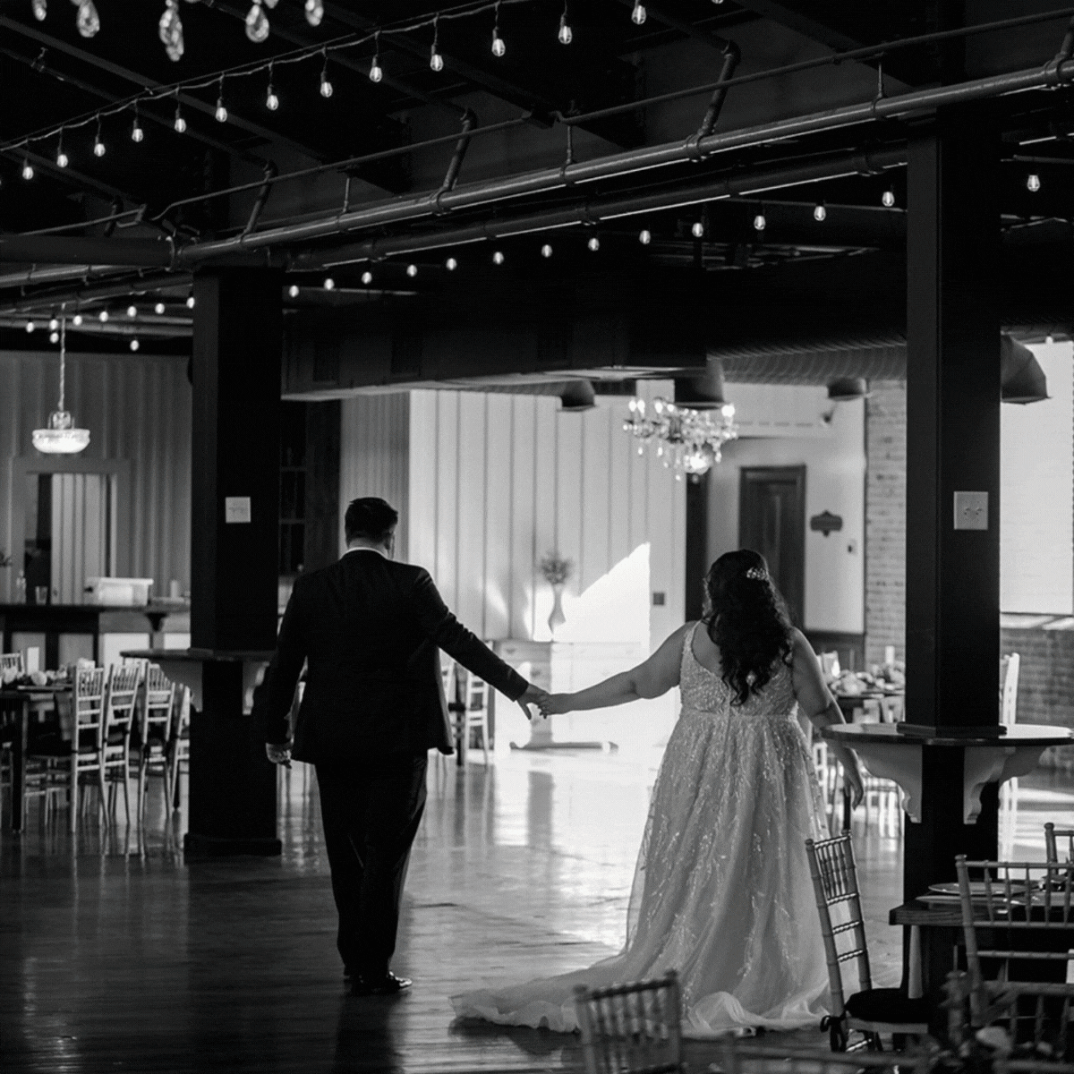 winter wedding in central Virginia