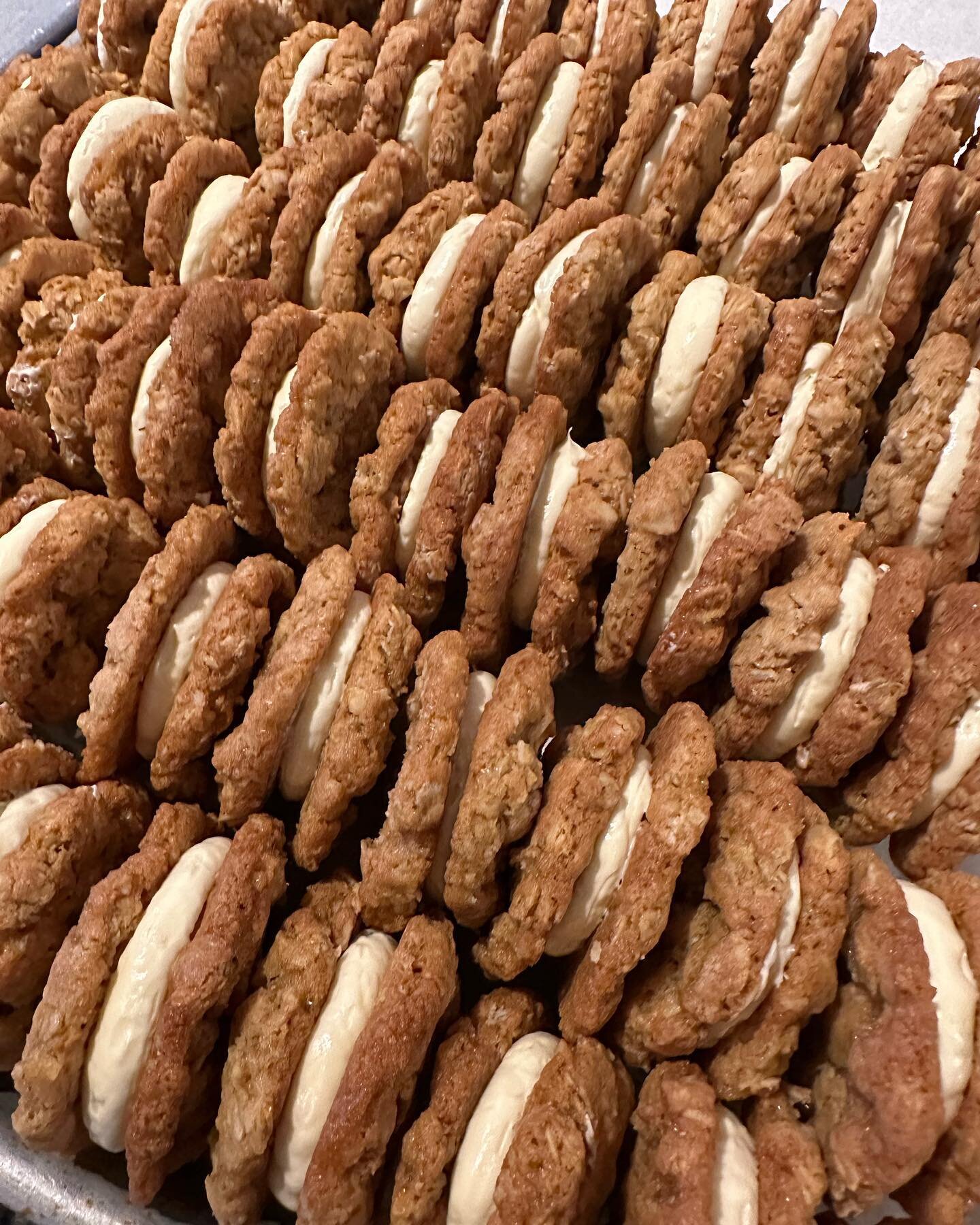 This weekend is the last chance to try our March Specials! Our oatmeal sandwich cookie is deliciously chewy, lightly spiced with coriander and filled with a rich grapefruit pate bombe! Try it with our housemade Irish cream latte! Here until sold out 