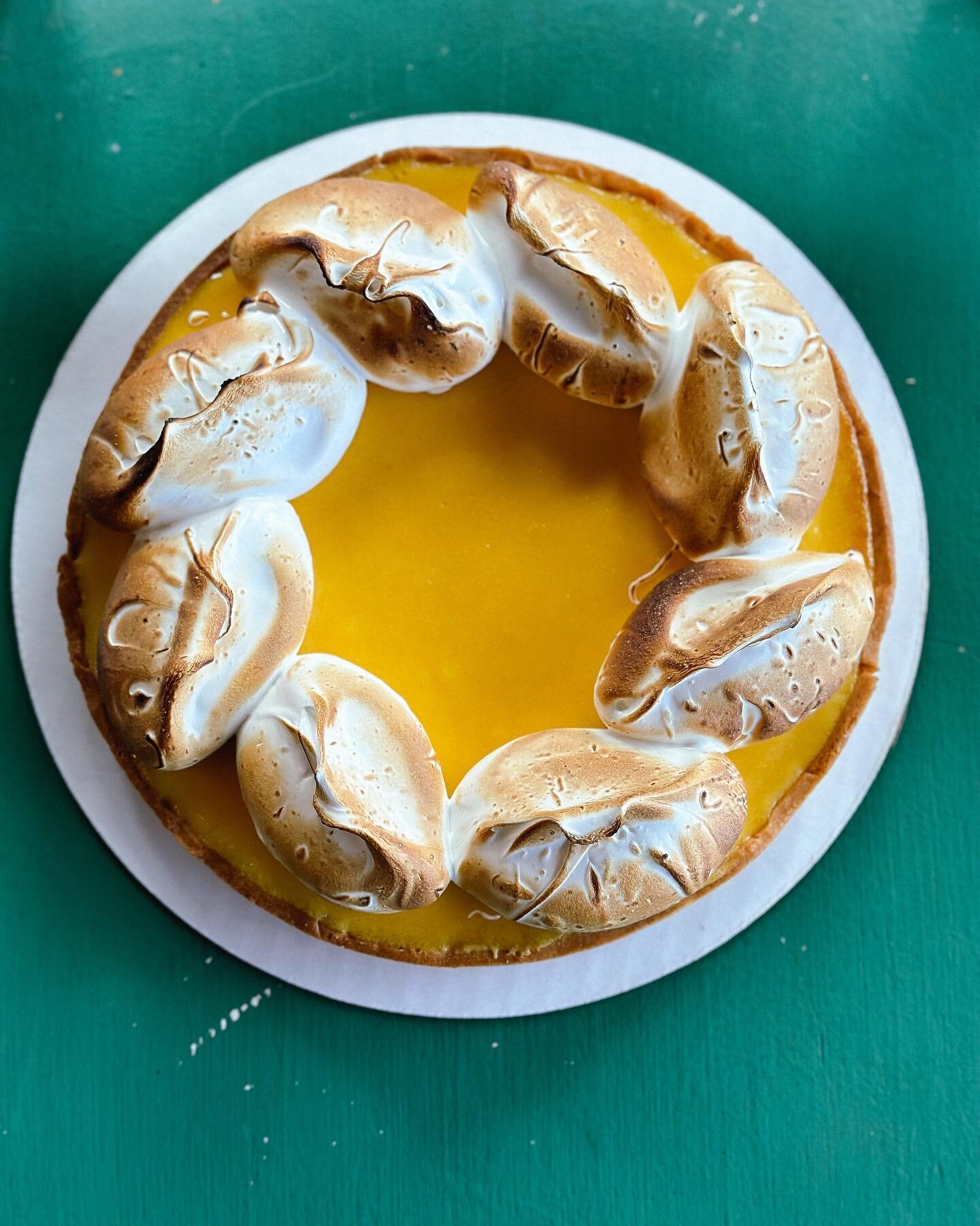 Did you know that you can preorder whole 8&rdquo; Passionfruit Meringue Tarts? A Bakeshop favorite this tangy tart is a show stopper! Available with 5 days notice. Individual tarts available Saturday and Sunday in the bake case.