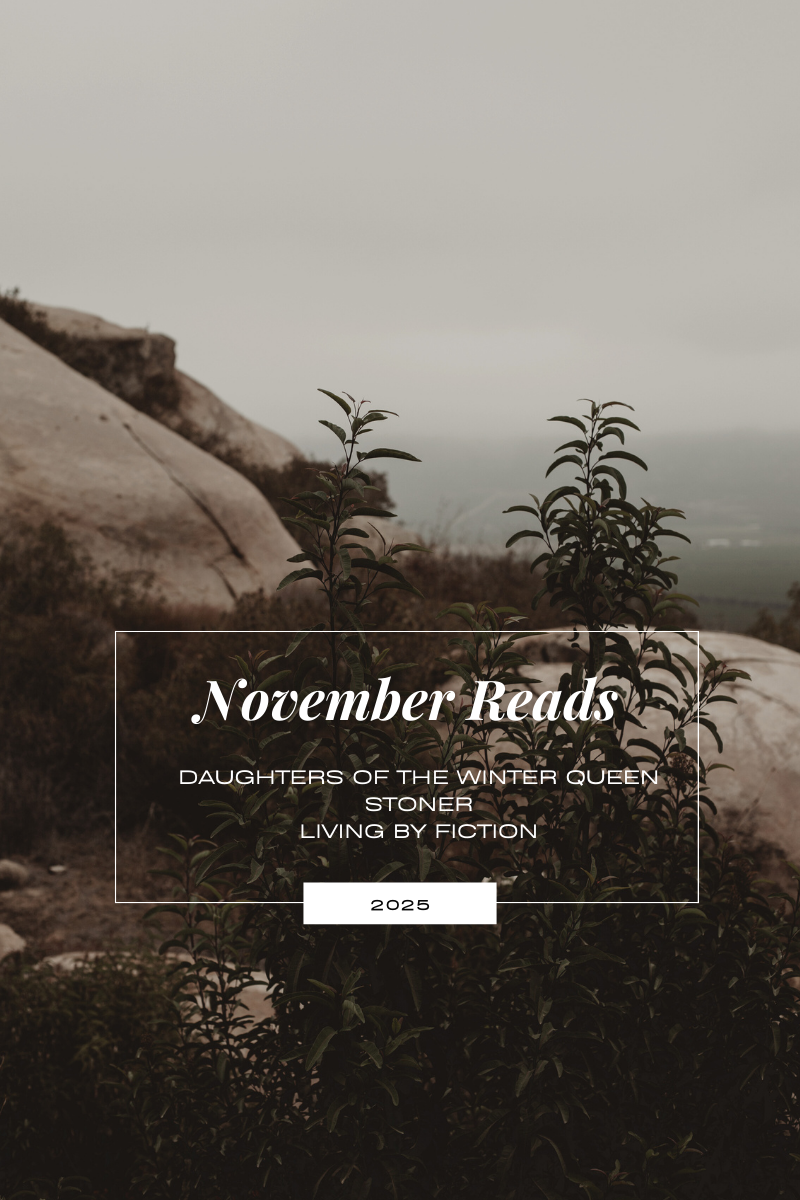 NOVEMBER 2025 READING LIST