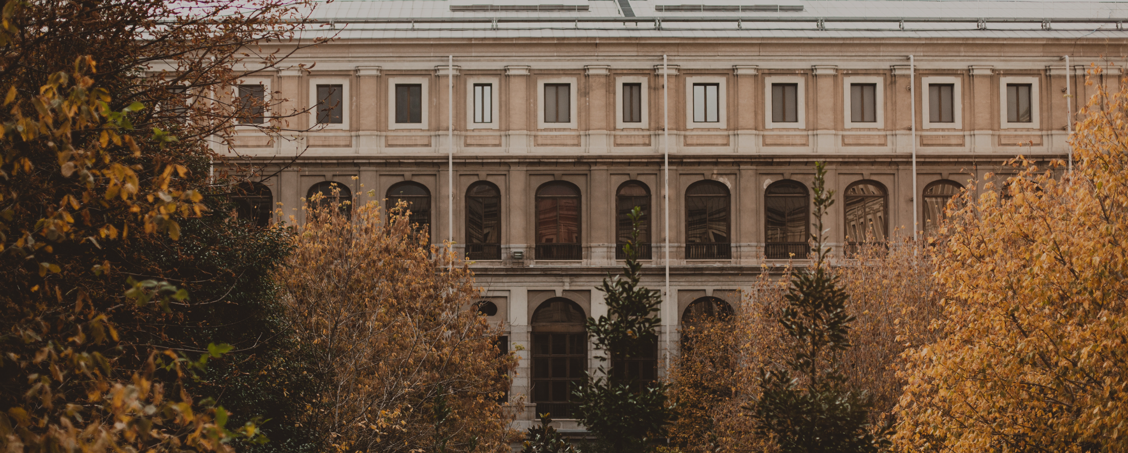 Courtyard exterior of Reina Sofia Museum