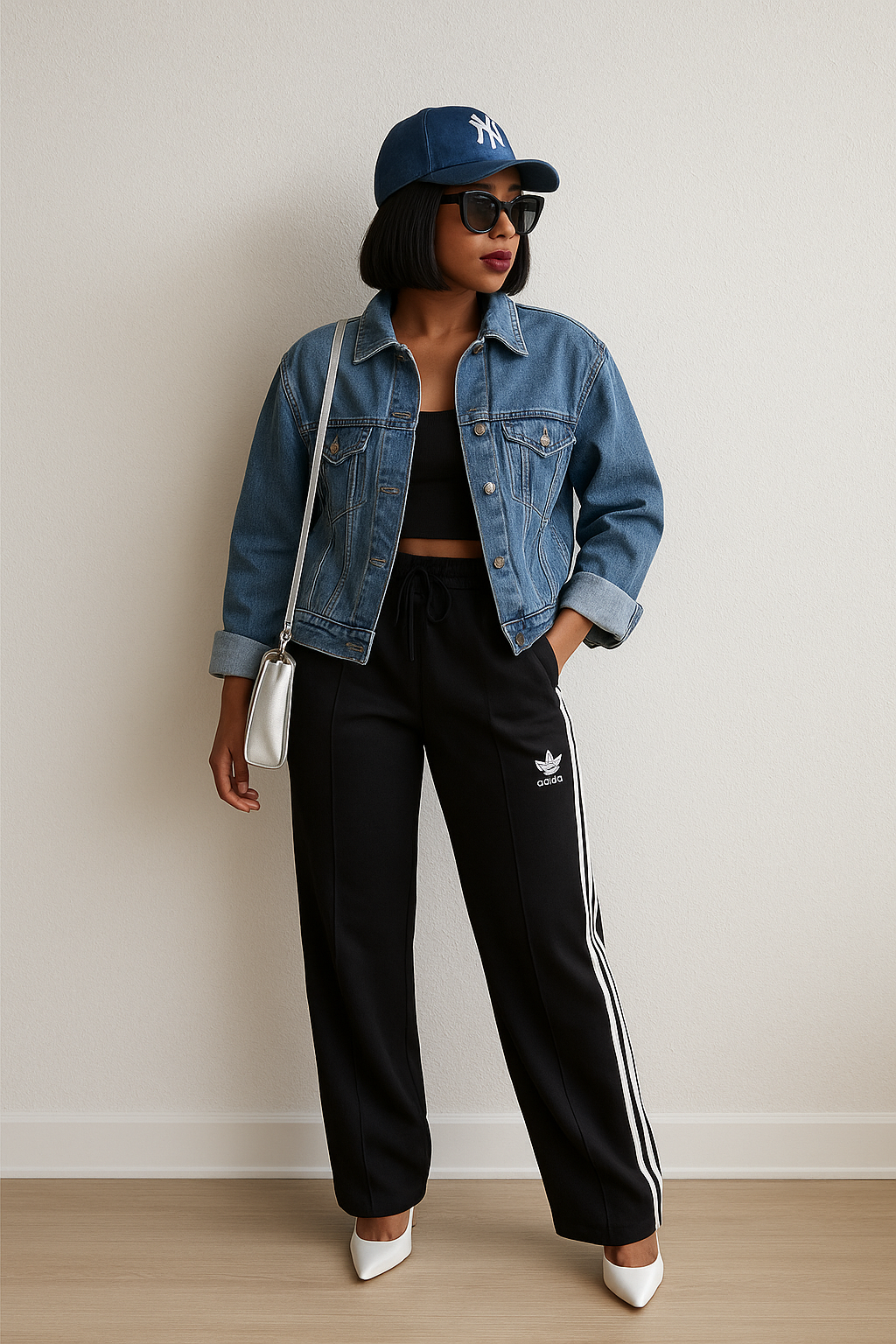 Confident Chic Against White Wall.png