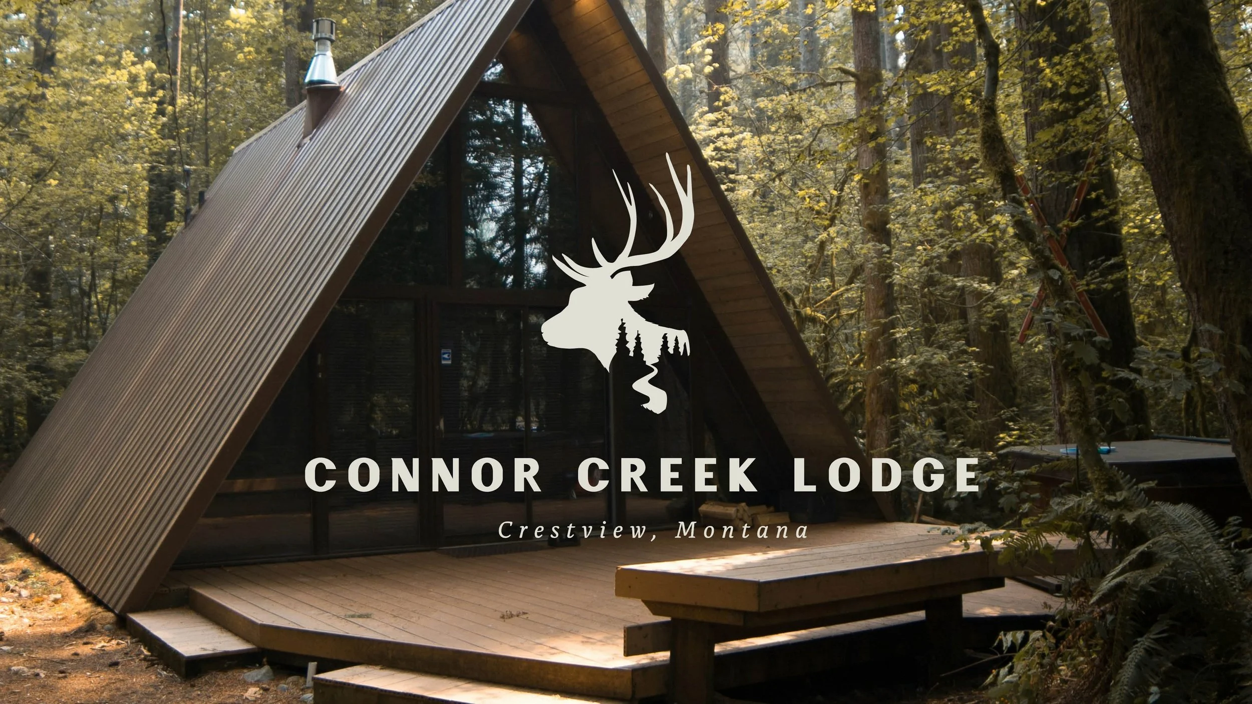  Logo direction and branding for Connor Creek Lodge 