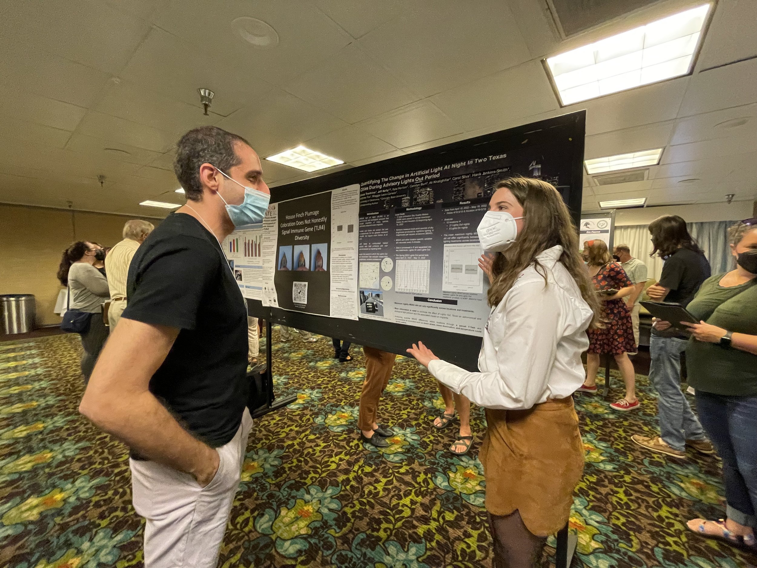 Grace presents at 2022 Wilson Ornithological Society Meeting
