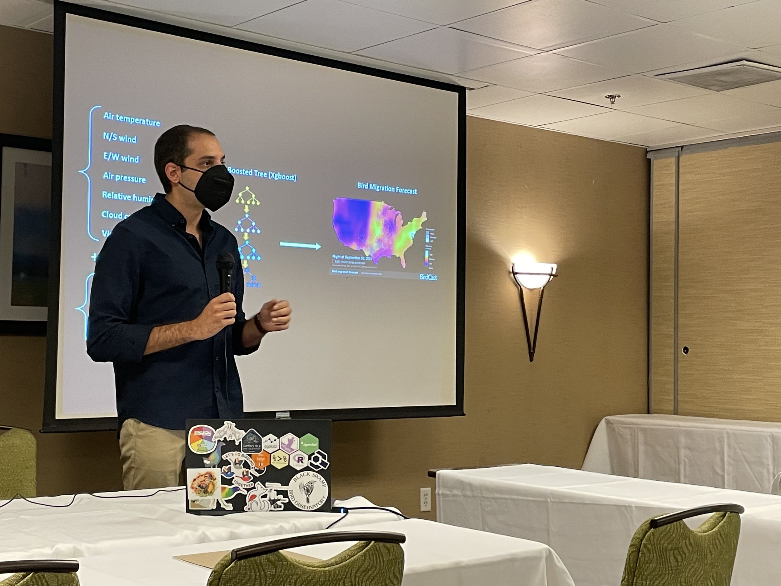 Ali delivers talk at 2022 Wilson Ornithological Society Meeting