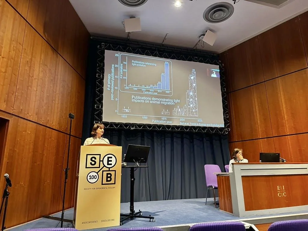 Carolyn travels to Scotland to deliver talk at Society of Experimental Biology