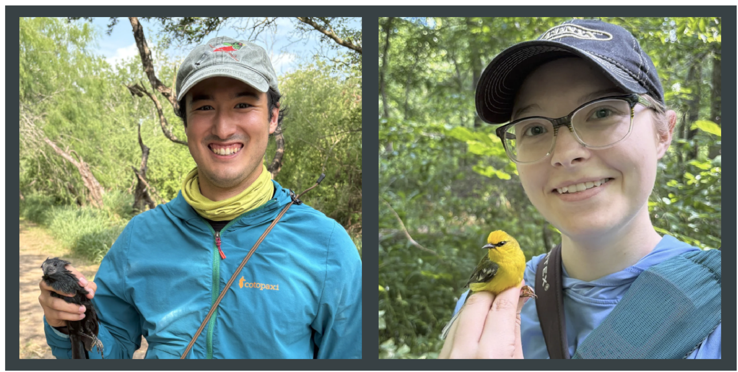 AeroEco Lab welcomes two new PhD students,  Elena and Ian! 