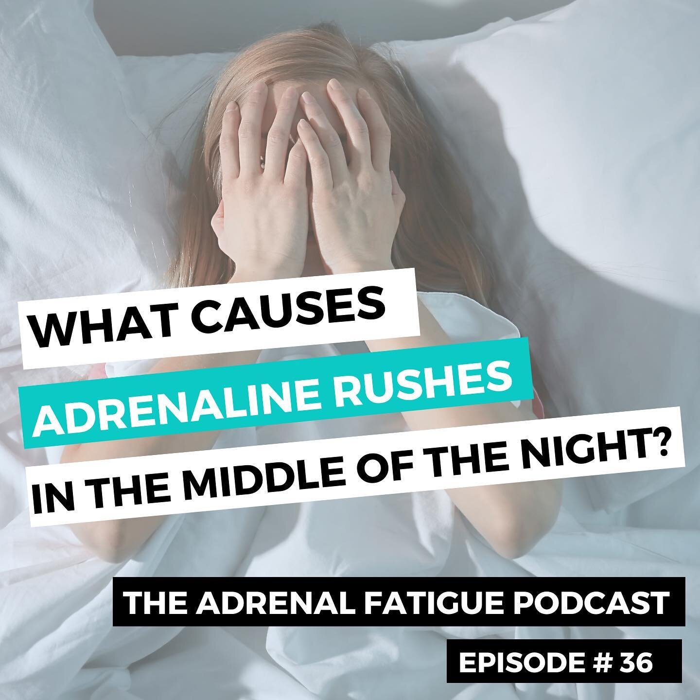 🚨NEW PODCAST, FRESHLY RELEASED 🚨 

In this episode, we chat about adrenaline rushes-- what they are and why we might be getting them in the middle of the night. In this episode, you'll learn how this symptom is often an annoying issue brought about