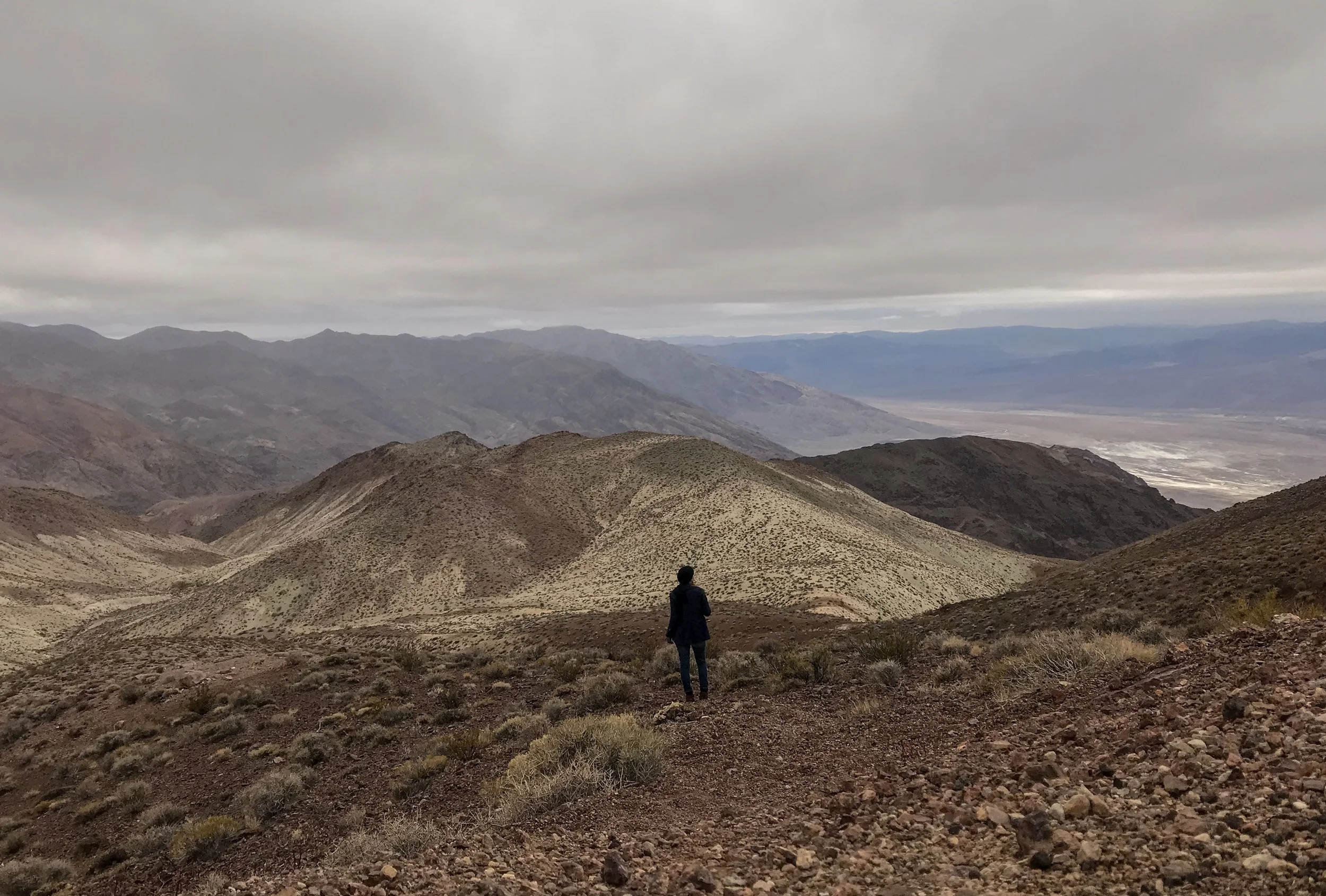 Panoramic view of Death Valley National Park, CA from Dante’s View