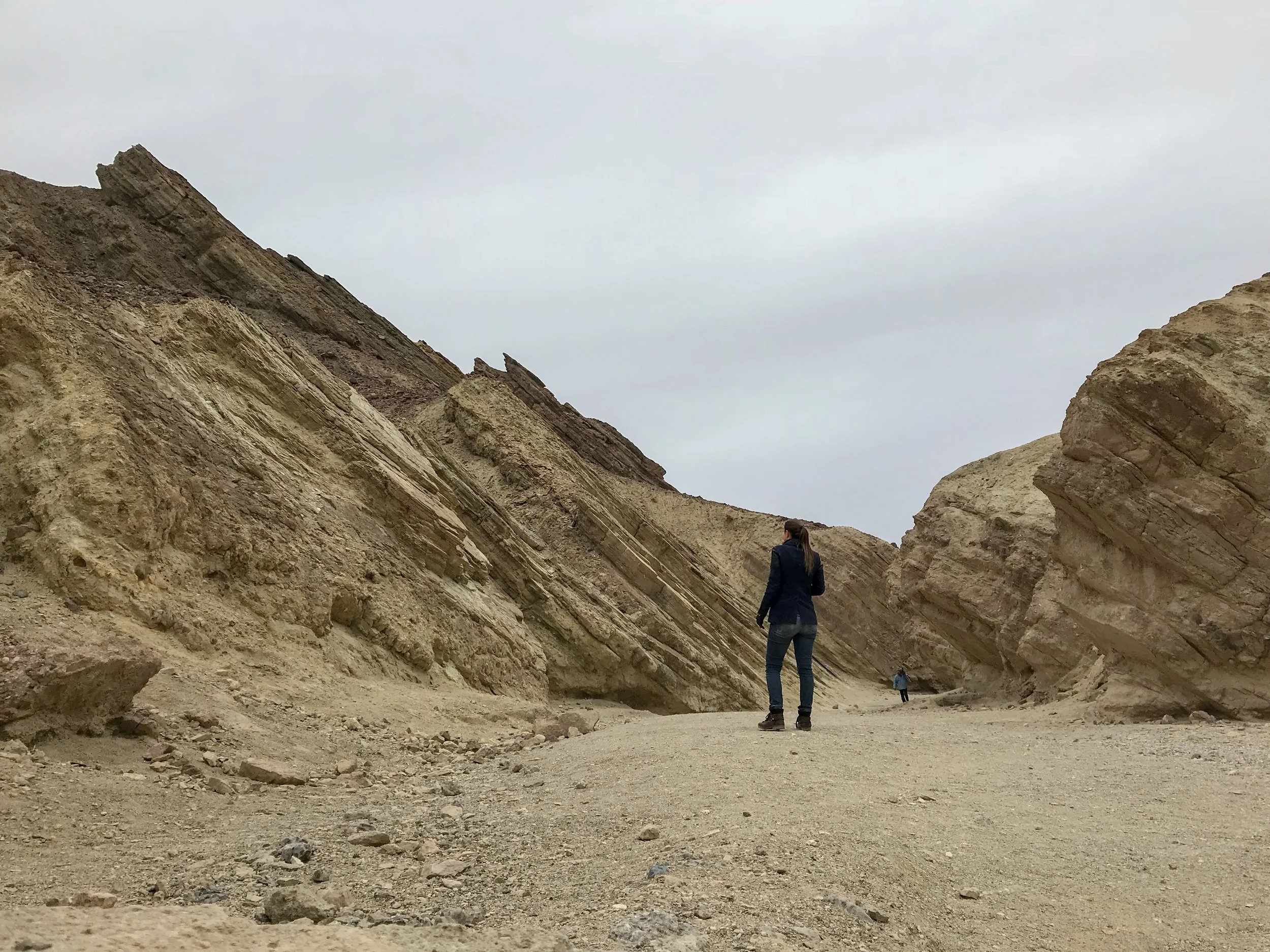 A Day in Death Valley: Golden Canyon and Red Cathedral