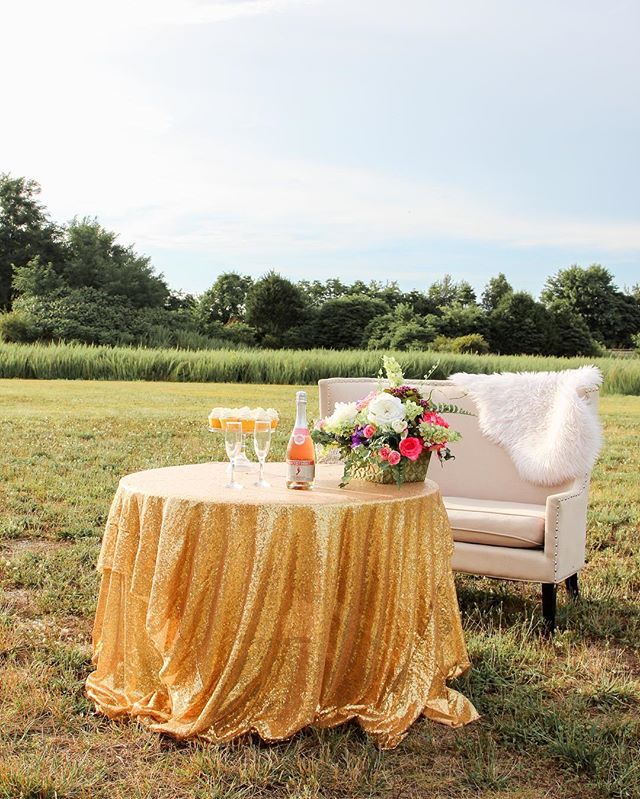 Just a little summer shoot fun at Old Towne! 
Venue: Old Towne Event Center 
Flowers: Heaven&rsquo;s Scent 
Photographer: Illuminate Photography