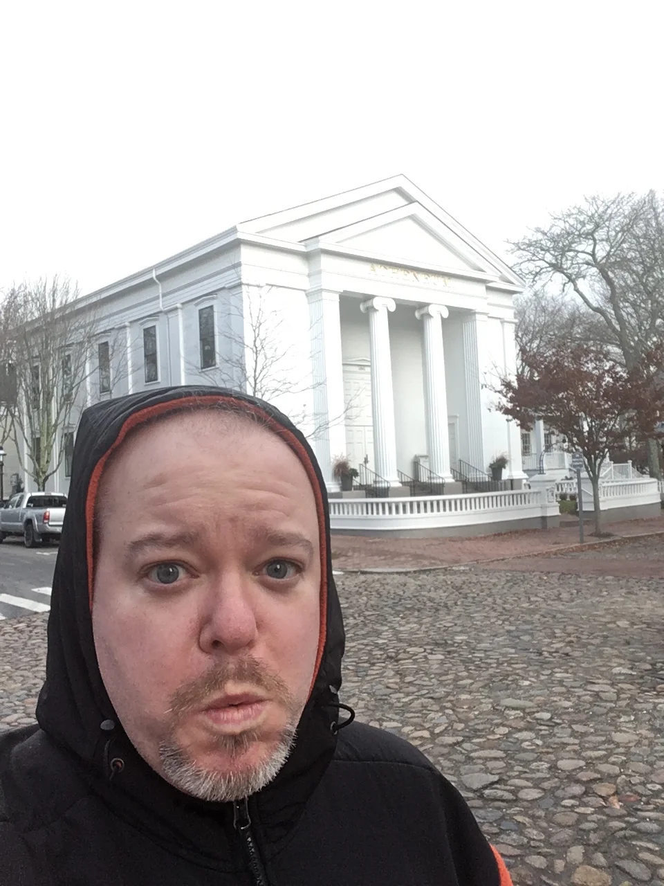 It's cold in Nantucket!