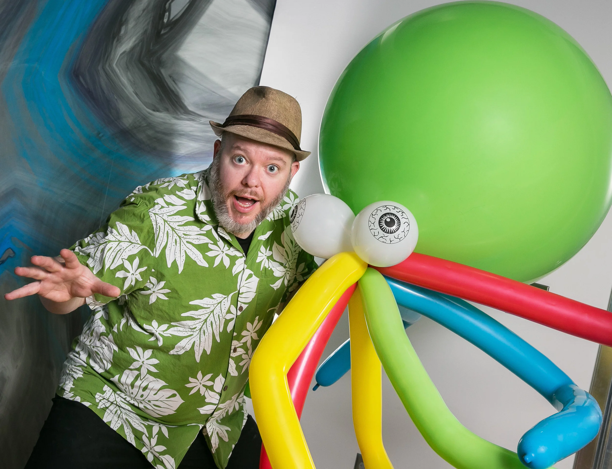 Belmont Public Library's Wild About Reading Balloon Magic Show