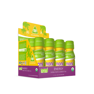 Noni Energy Juice Shots 12ct — Hawaiian Ola