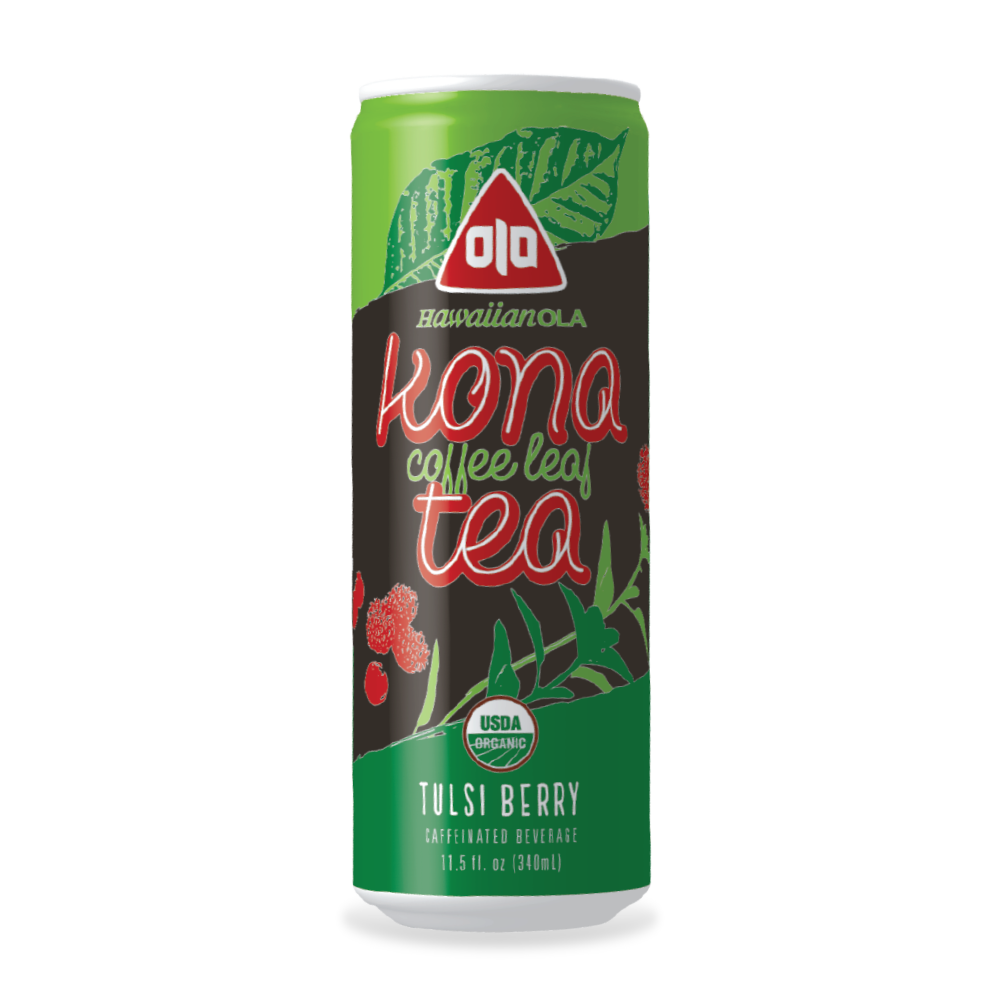 Kona Coffee Leaf Tea Tulsi Berry