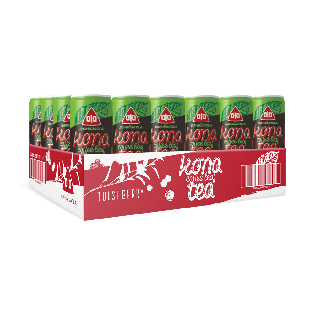 Kona Coffee Leaf Tea Tulsi Berry 24ct