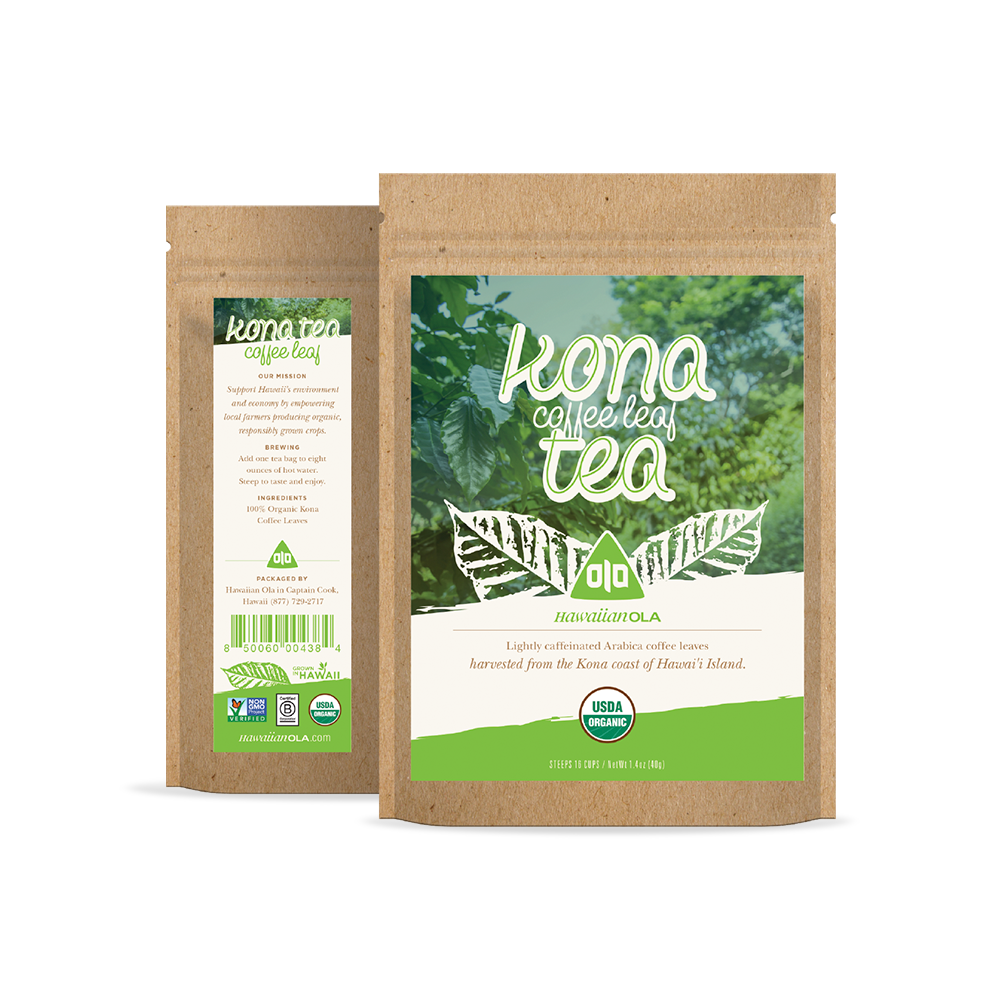 Kona Coffee Leaf Tea Unflavored Loose Leaf