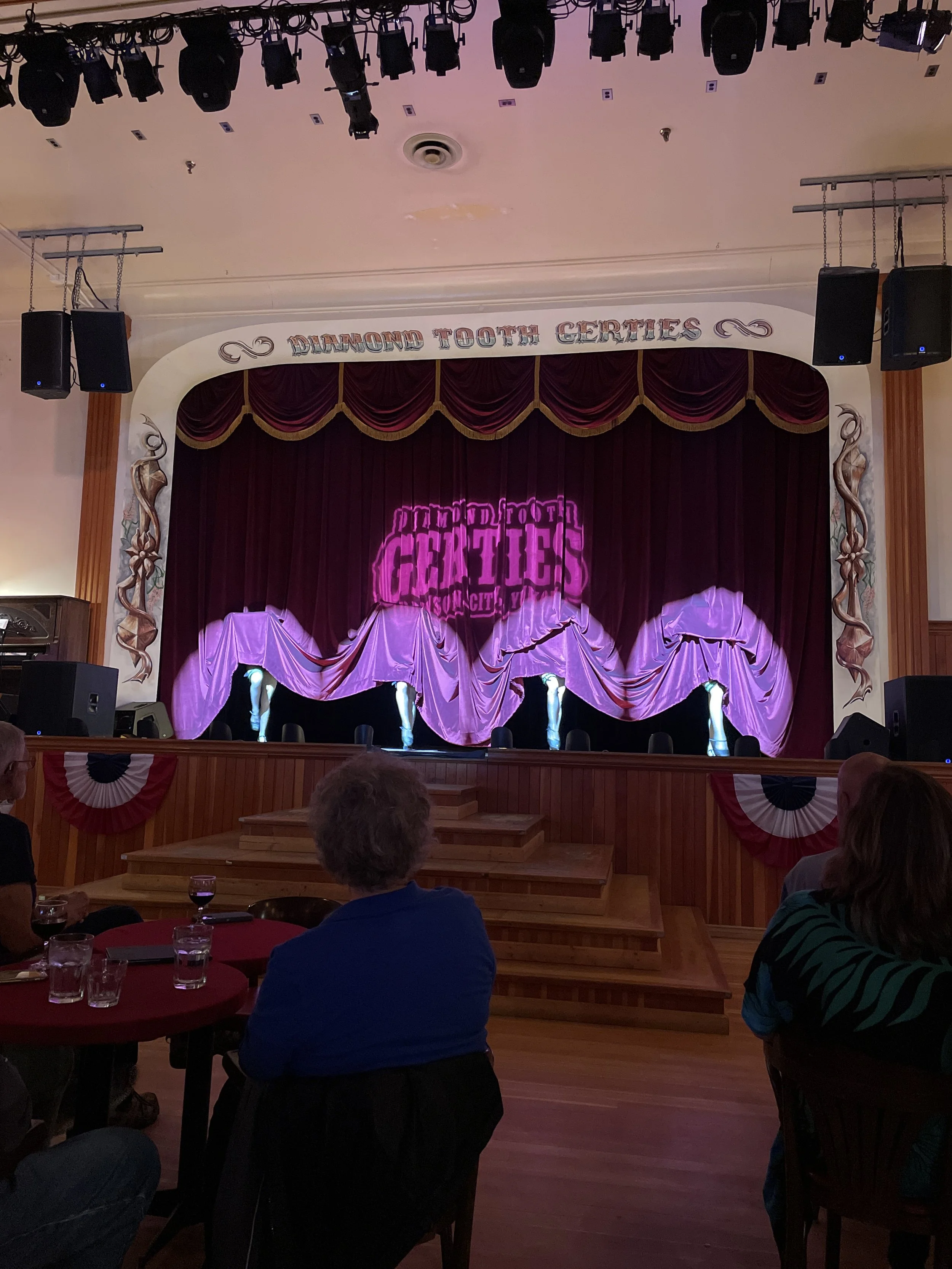 Diamond Tooth Gerties LED Stage lighting upgrade