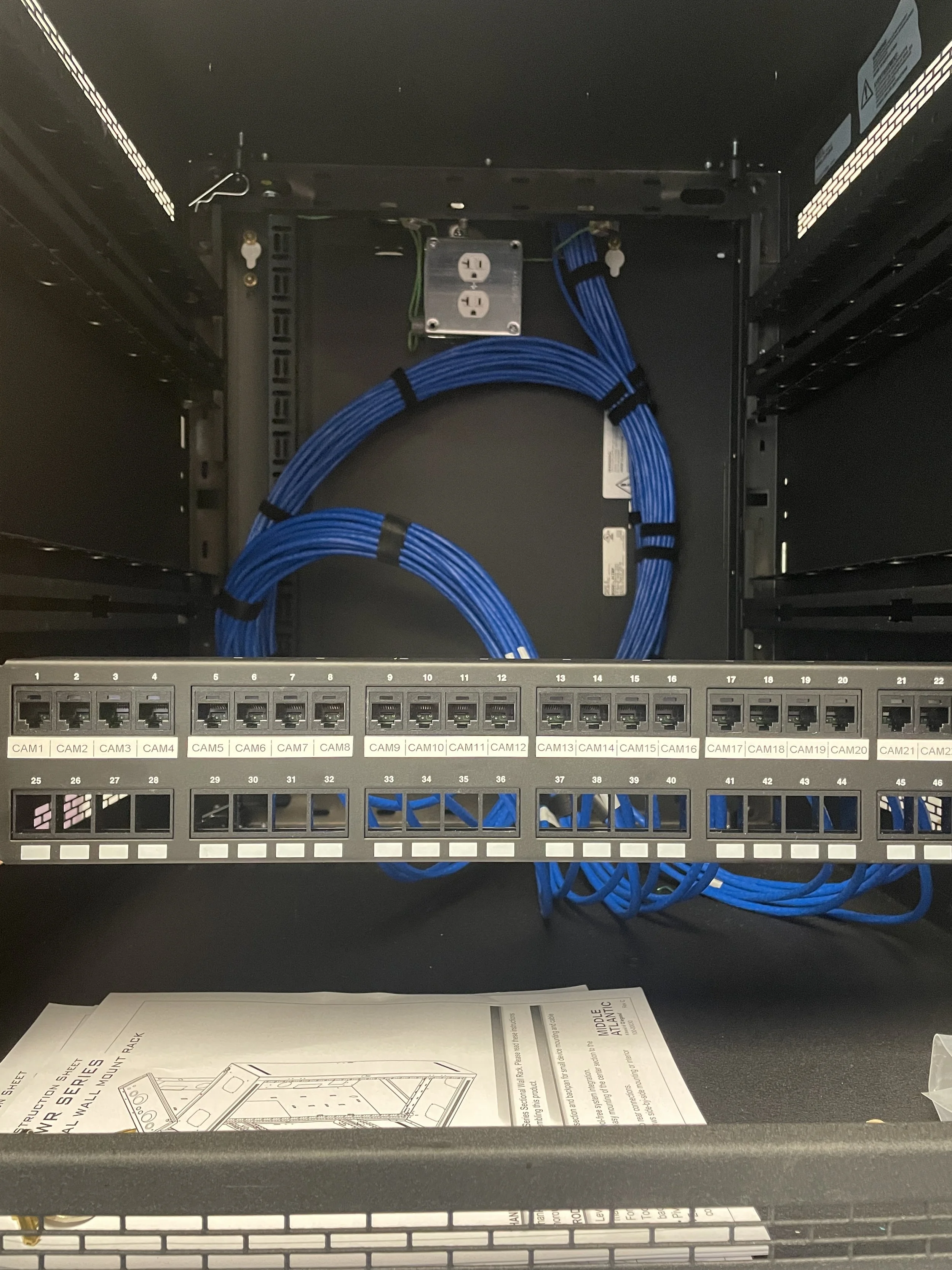 Security camera network system installation for Yukon University