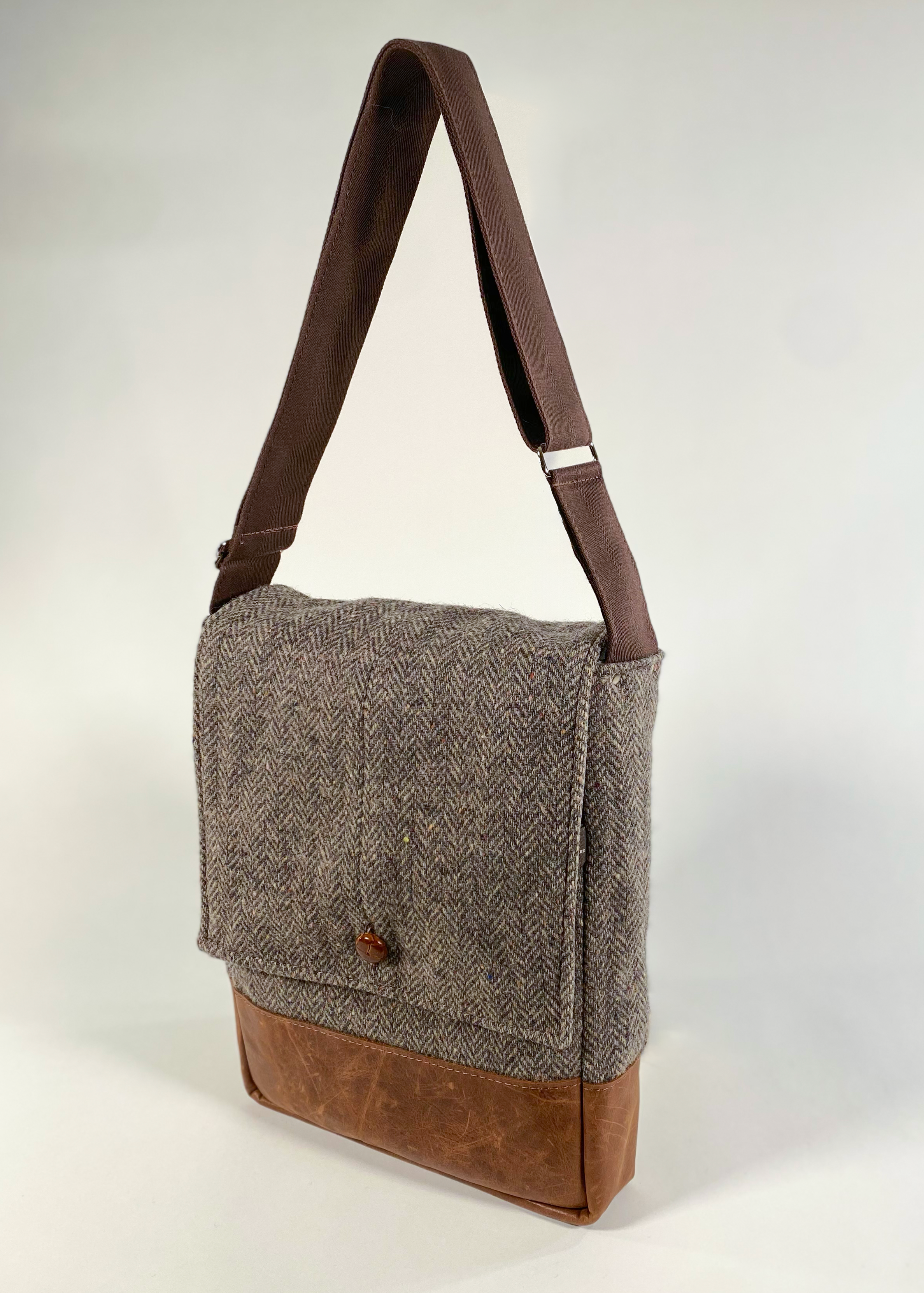 Metro Messenger One-of-a-kind - Brown Tweed 2602