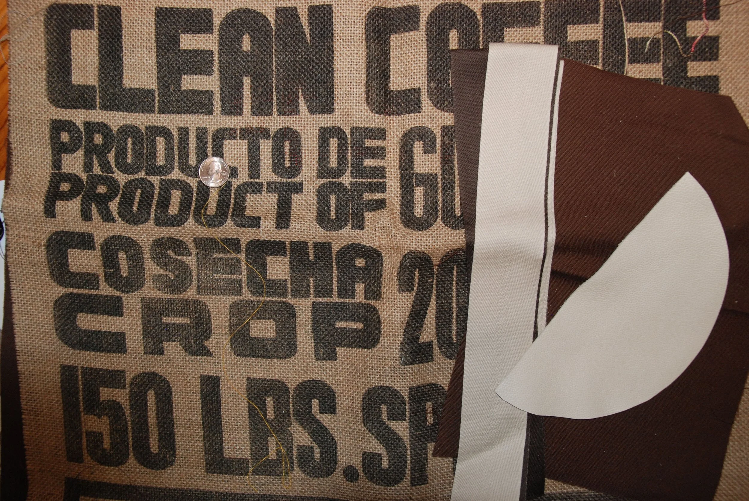 Coffee Tote - Clean Coffee Leather Corners