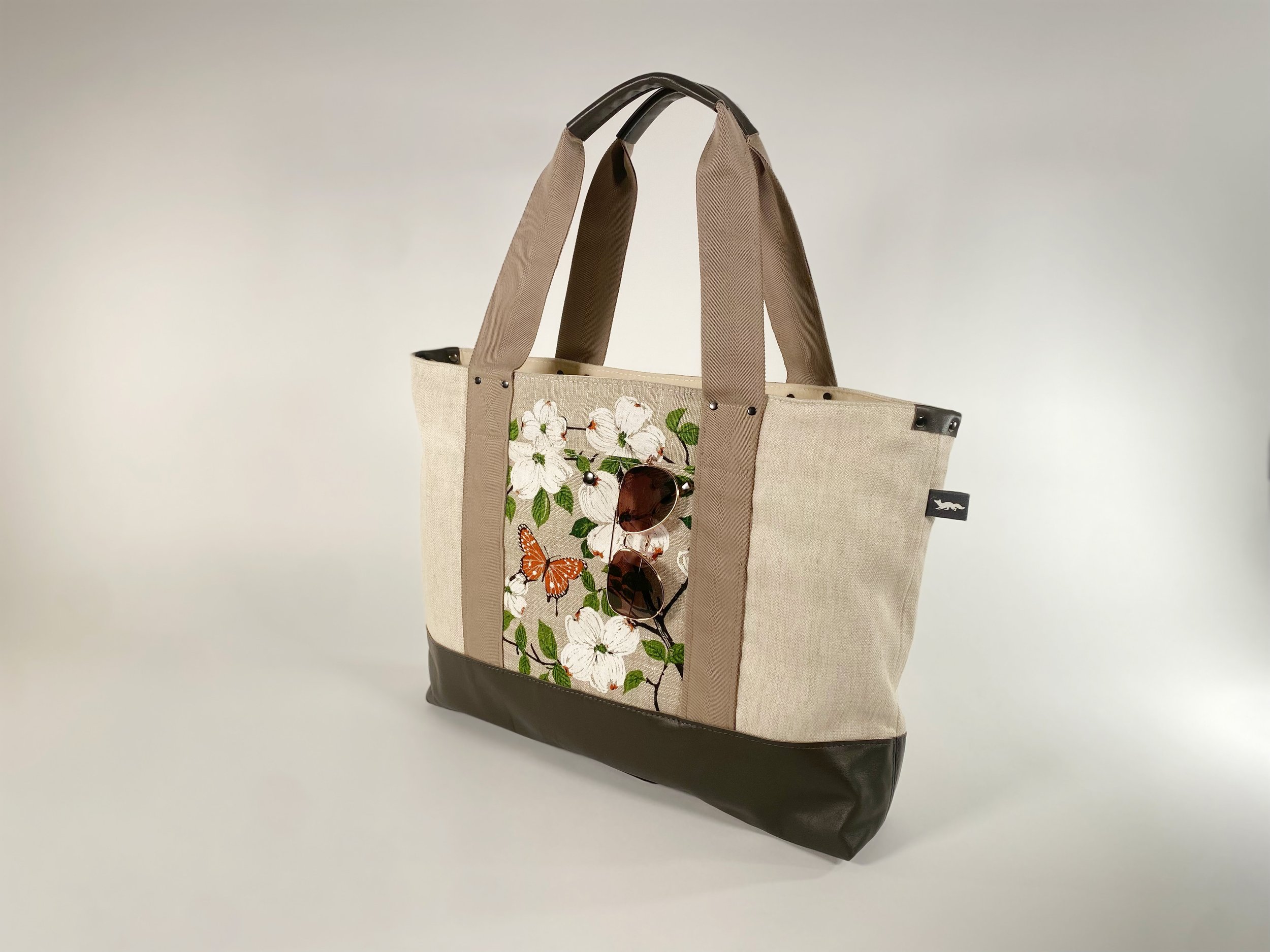 "Butterfly Garden" One-of-a-kind Tote