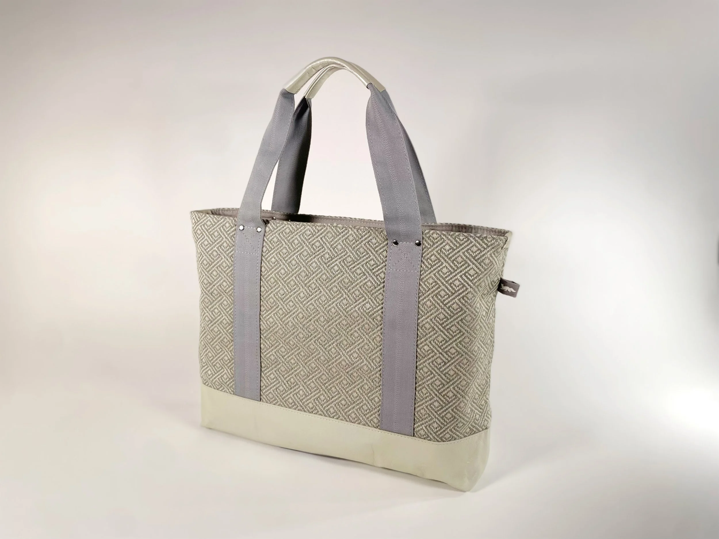 "Grey Gardens" One-of-a-kind Tote