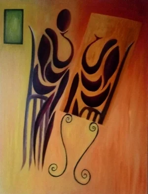   My Reflection   Oil On Canvas  30x40 