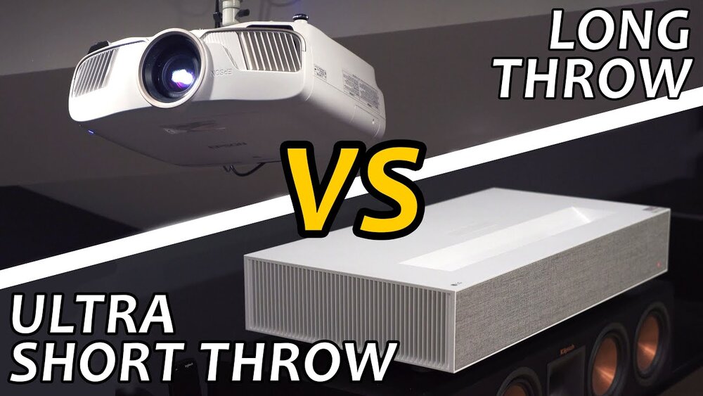 Ultra Short Throw vs Long Throw Projector