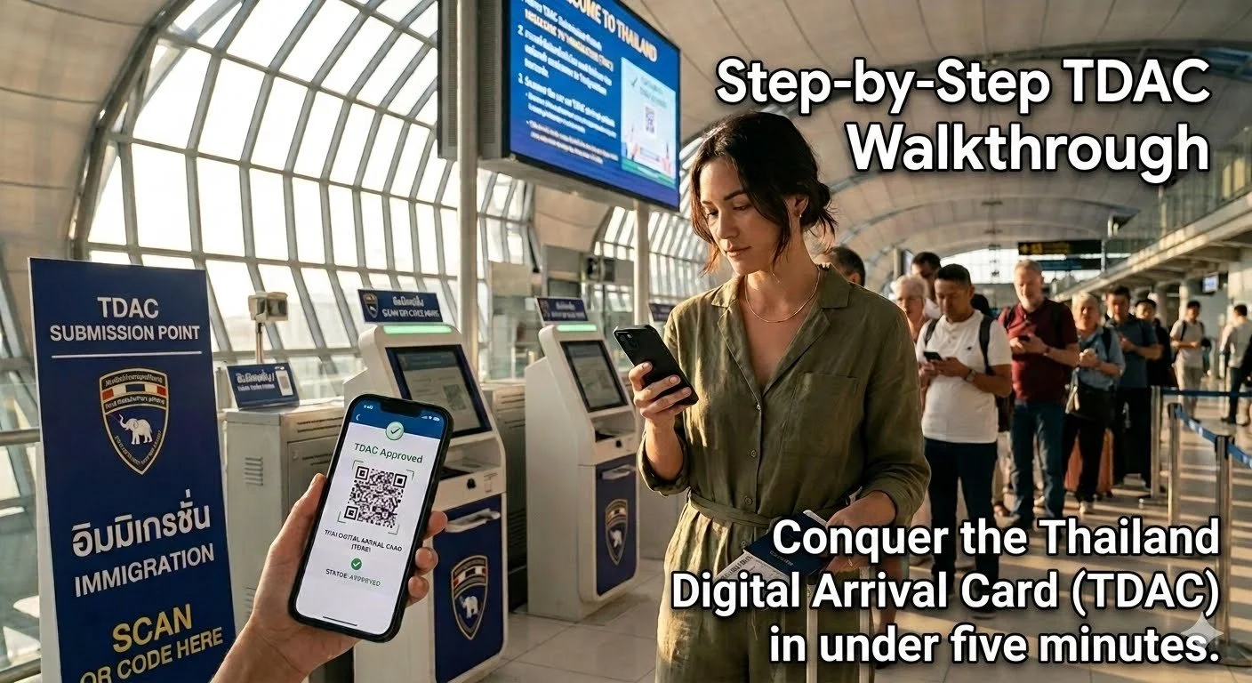 Heading into the Land of Smiles? Here is how to conquer the Thailand Digital Arrival Card (TDAC) in under five minutes.